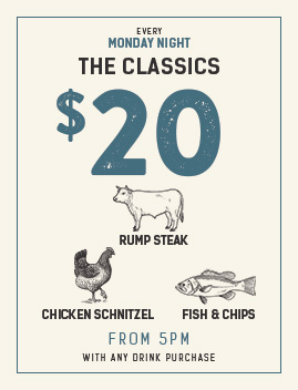 $20 Classic Meals