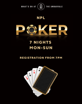 Poker – 6 Nights per week