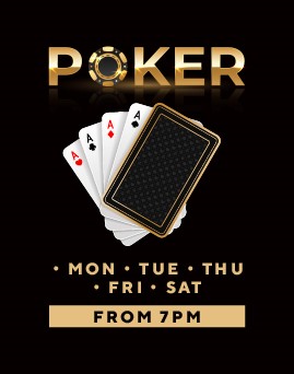 Poker – 5 Nights per week