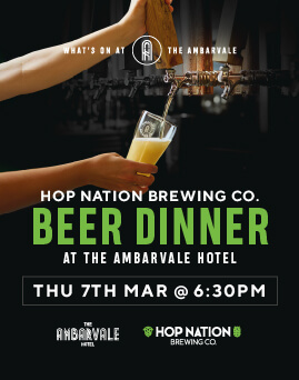 Beer Dinner with Hop Nation