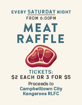 Saturday Meat Raffle