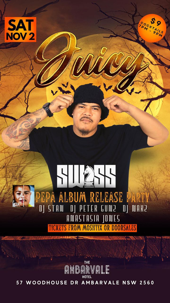 Juicy Saturdays Swiss Pepa Album Launch Party!